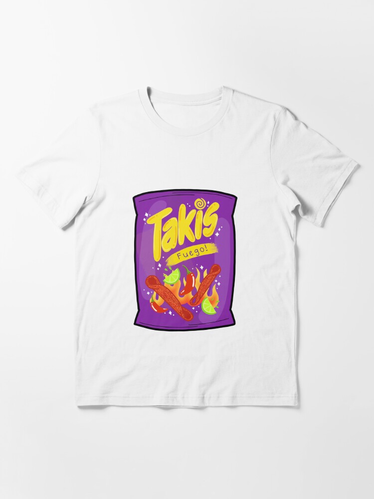 Takis Fuego Adult XL Purple Junk Food Polyester Shirt Unisex
