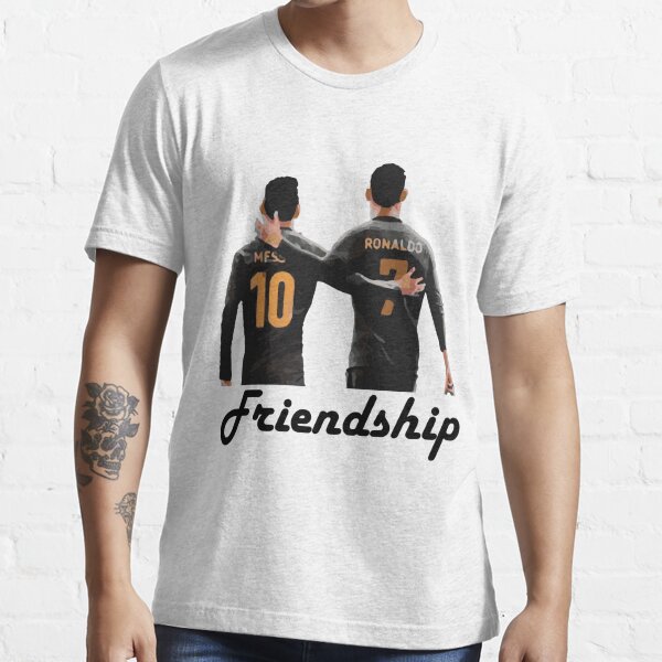 Lionel Messi and Cristiano Ronaldo's Friendship Art Print for Sale by  tshirtmaster02