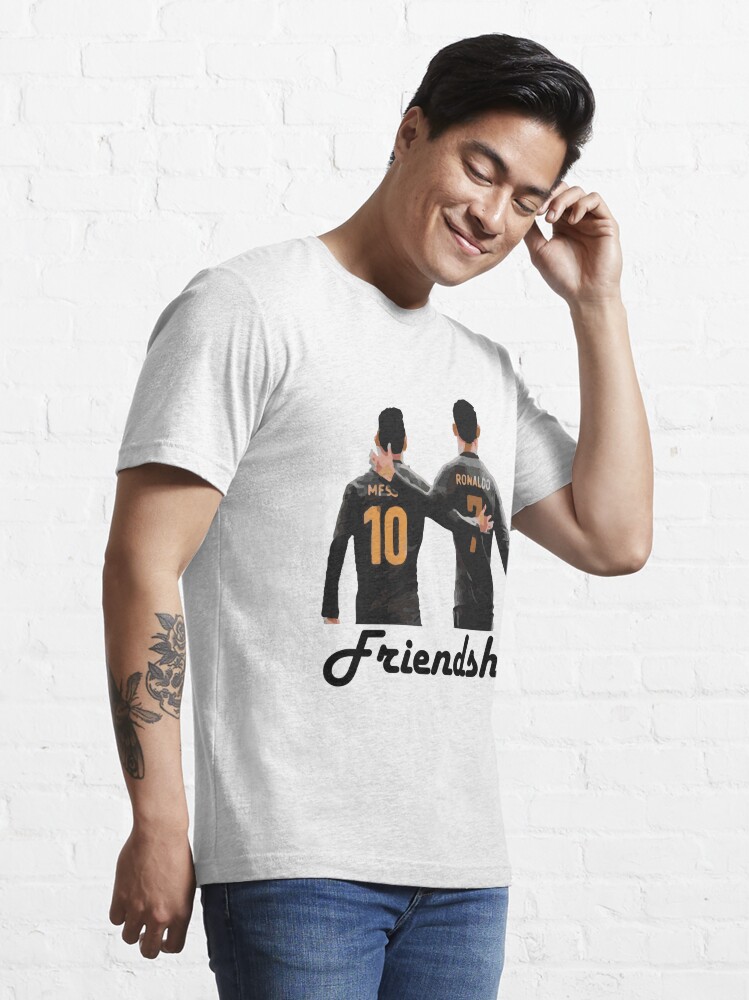 Lionel Messi and Cristiano Ronaldo's Friendship Art Print for Sale by  tshirtmaster02