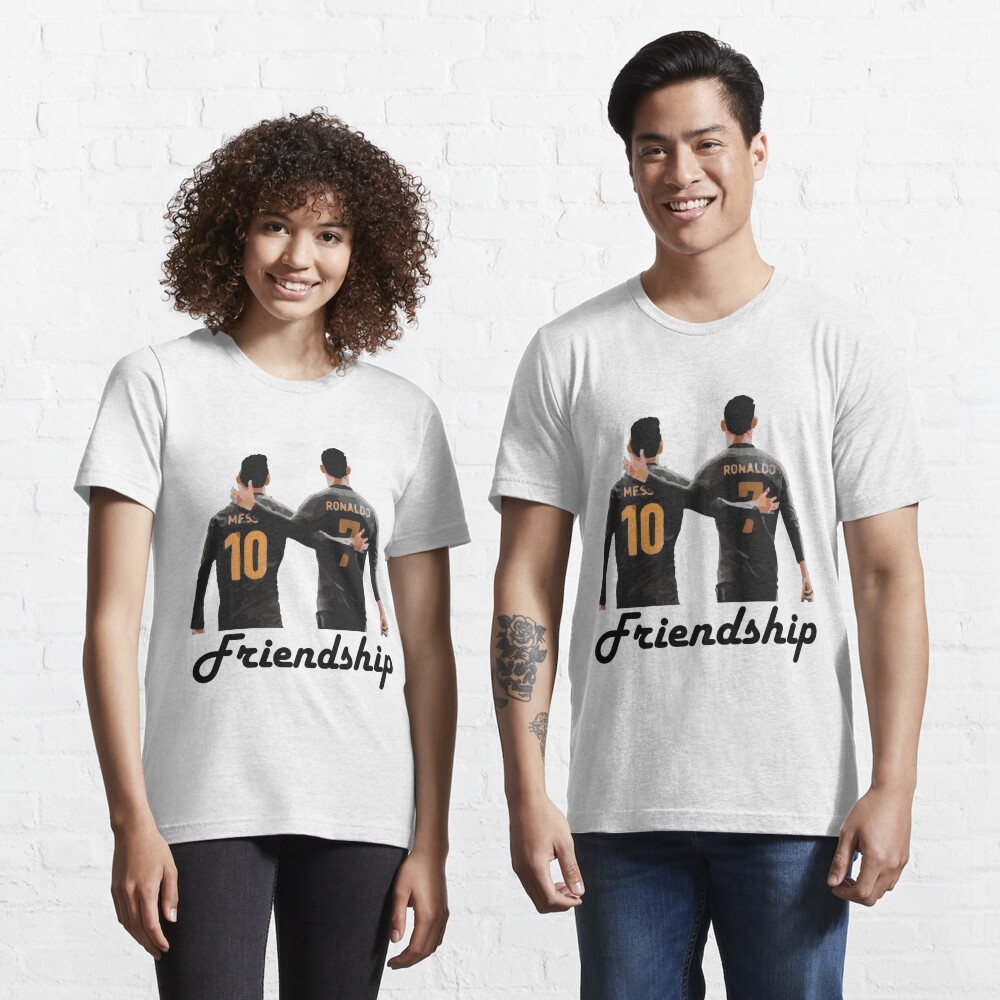 Lionel Messi and Cristiano Ronaldo's Friendship Art Print for Sale by  tshirtmaster02