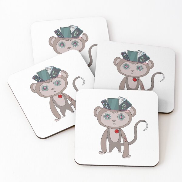 Item preview, Media Monkey Zombie designed and sold by GarnersDesigns.