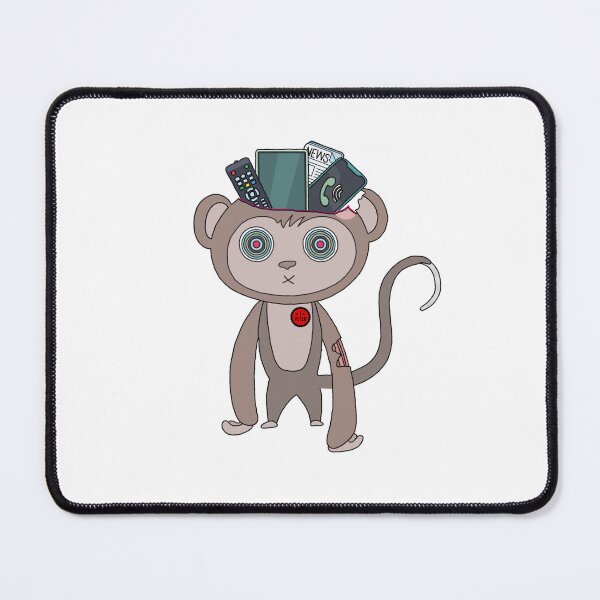 Item preview, Media Monkey Zombie designed and sold by GarnersDesigns.