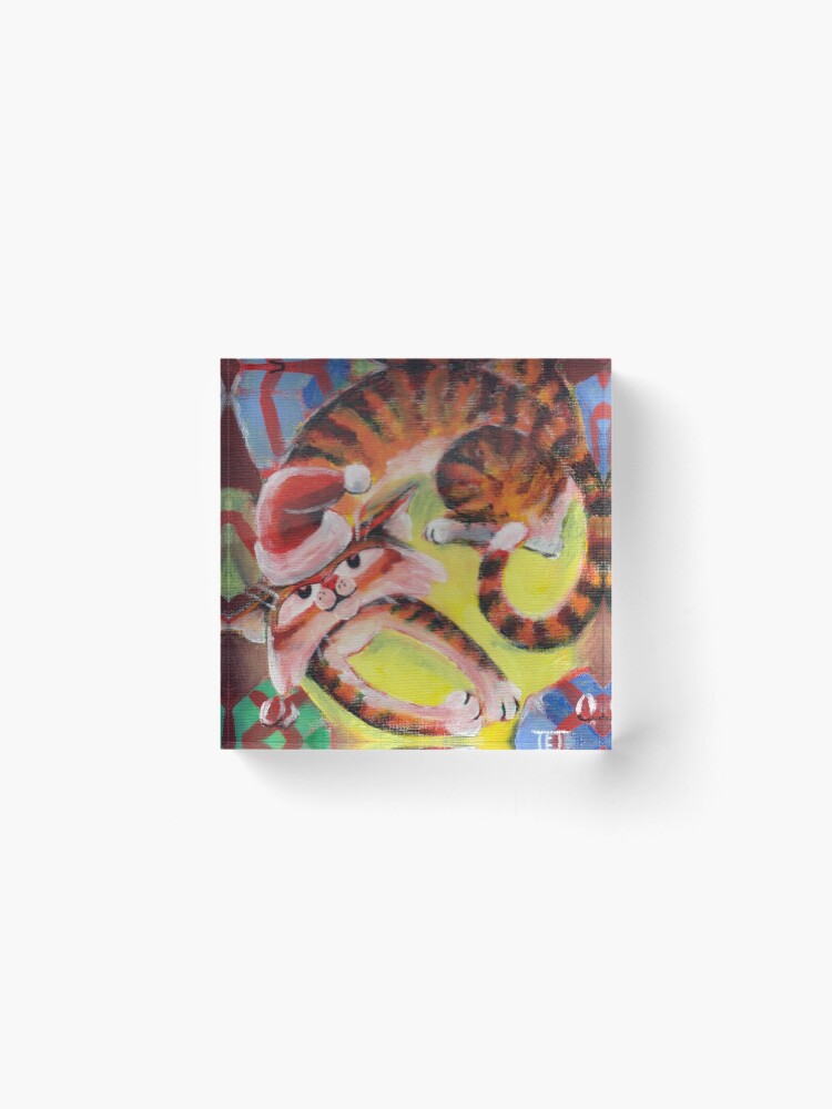 Thumbnail 2 of 5, Acrylic Block, Christmas Jac - Art by TET designed and sold by etourist.