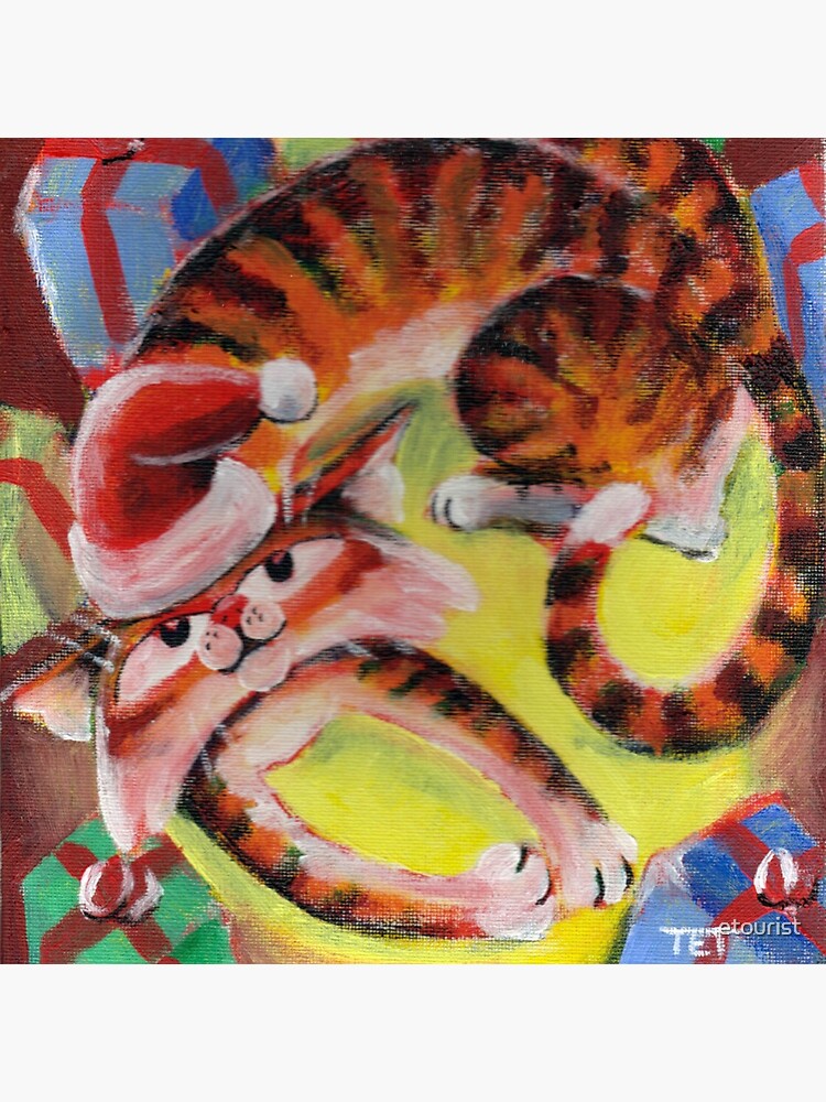 Thumbnail 5 of 5, Acrylic Block, Christmas Jac - Art by TET designed and sold by etourist.