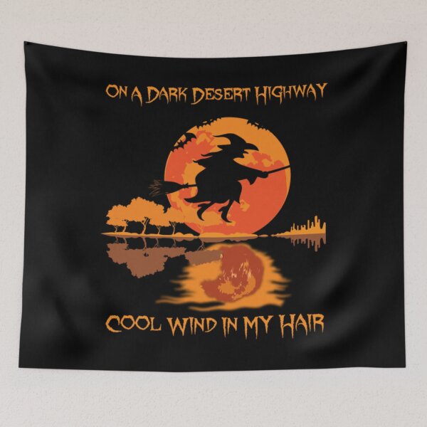 Item preview, Halloween On A Dark Desert Highway designed and sold by waimysaiv.