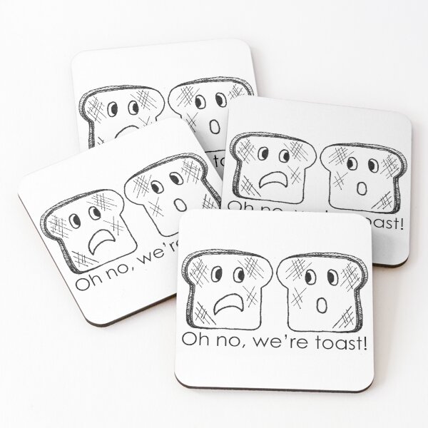 Item preview, We're Toast! designed and sold by mtterronez.