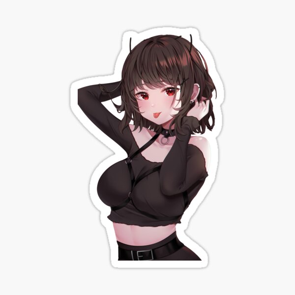 Manga Girl Sticker For Sale By Prince Of Sand Redbubble