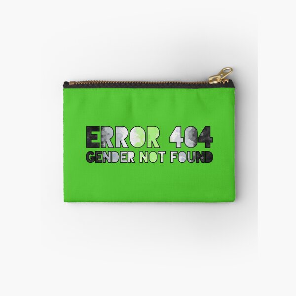 Item preview, Error 404 - Gender Not Found Agender/Black designed and sold by Art by Veya.