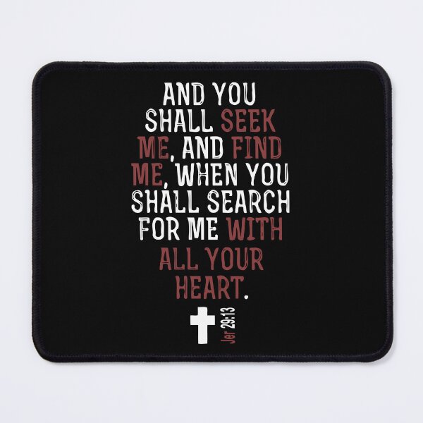 Item preview, Jeremiah 29 13 Seek God With All Your Heart & You Will Find designed and sold by teenugs.