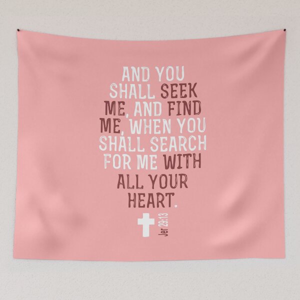 Item preview, Jeremiah 29 13 Seek God With All Your Heart & You Will Find designed and sold by teenugs.