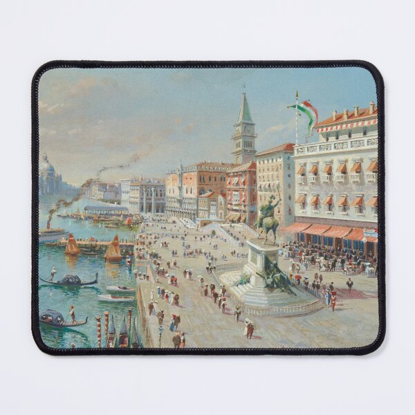Item preview, Venice, a Bird’s Eye View with Santa Maria della Salute in the Distance | Antonietta Brandeis | 1900 Cityscape Art designed and sold by CJET.