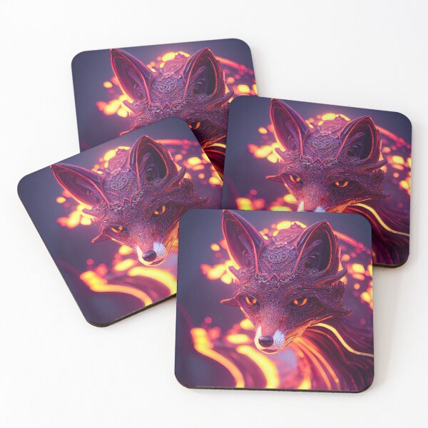 Item preview, Fire lava fox - Midjourney designed and sold by AI1artist.
