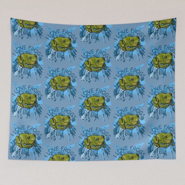 Item preview, I Love Frogs Splash designed and sold by CampK80.