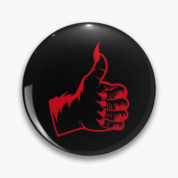 Item preview, Werewolf Thumbs Up Like Hand Gesture Sign For Great Luck Success designed and sold by BEAST NYC.
