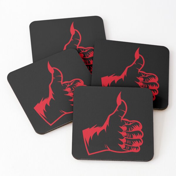 Item preview, Werewolf Thumbs Up Like Hand Gesture Sign For Great Luck Success designed and sold by BEAST NYC.