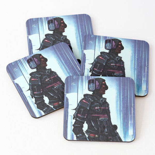 Item preview, Cyberpunk Armored Soldier designed and sold by Gizmoverse.