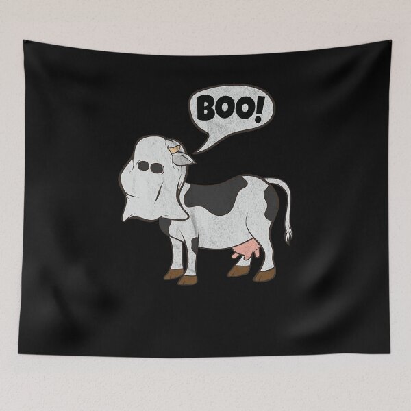 Item preview, funny halloween cow ghost costume cute boo cow henry b transparent designed and sold by bagyaltootooz.