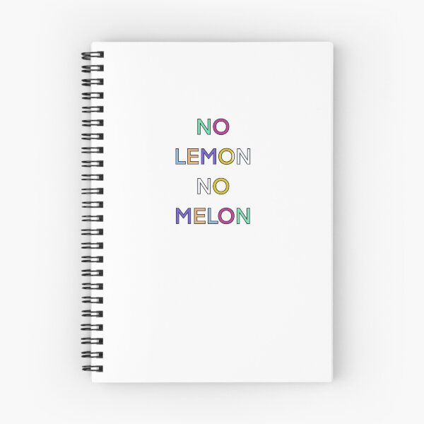 Item preview, NO LEMON NO MELON PALINDROME FUNNY 1 designed and sold by sailorsam1805.