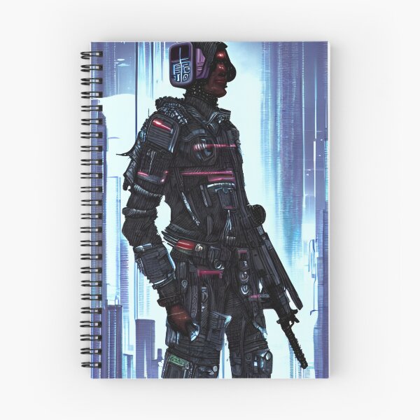 Item preview, Cyberpunk Armored Soldier designed and sold by Gizmoverse.