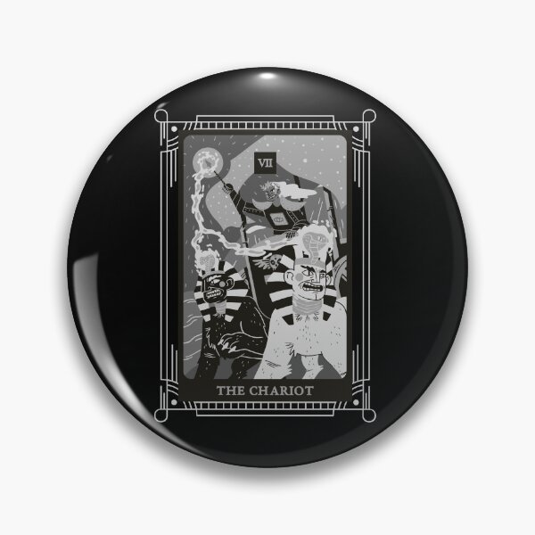 Artikelvorschau, Das Monotone Farbkostüm der Streitwagen-Tarotkarte entworfen und verkauft von 27th-Tee.