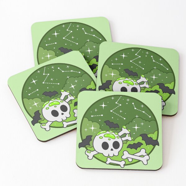 Item preview, Halloween Toxic Bones Circle designed and sold by Tenti-Q.