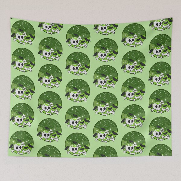 Item preview, Halloween Toxic Bones Circle designed and sold by Tenti-Q.