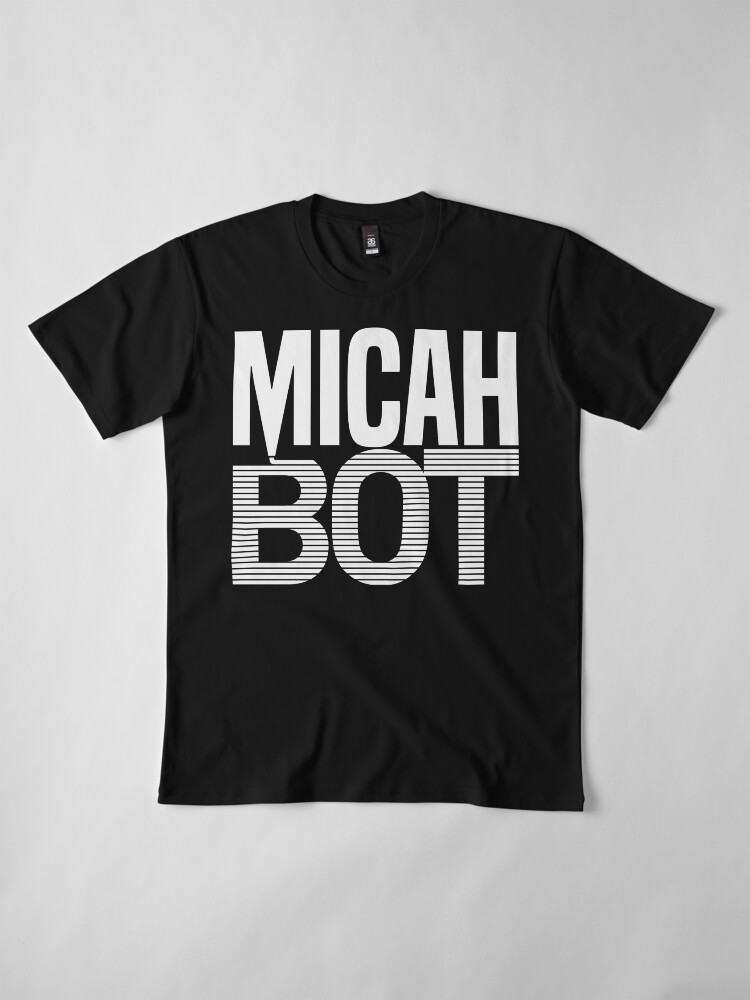 Alternate view of MicahBot Premium T-Shirt