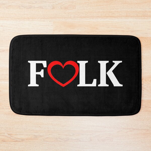 Item preview, Folk Heart - Love Folk and be Proud designed and sold by Grepthor.