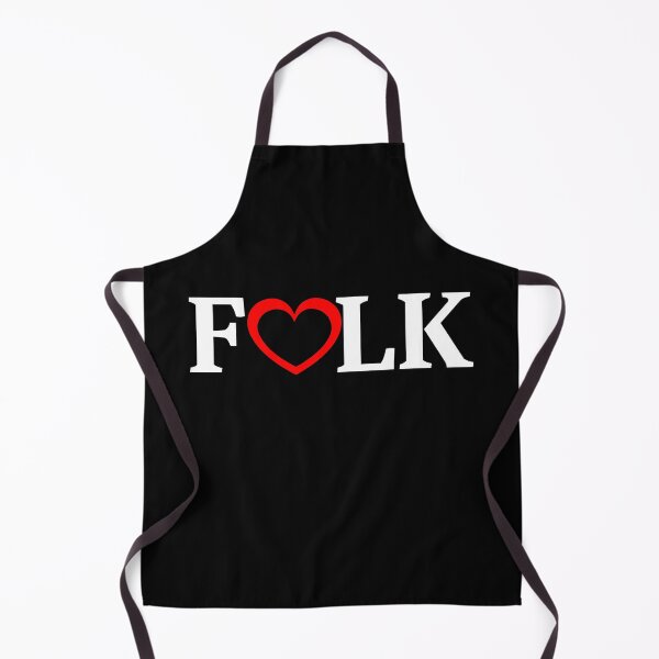 Item preview, Folk Heart - Love Folk and be Proud designed and sold by Grepthor.