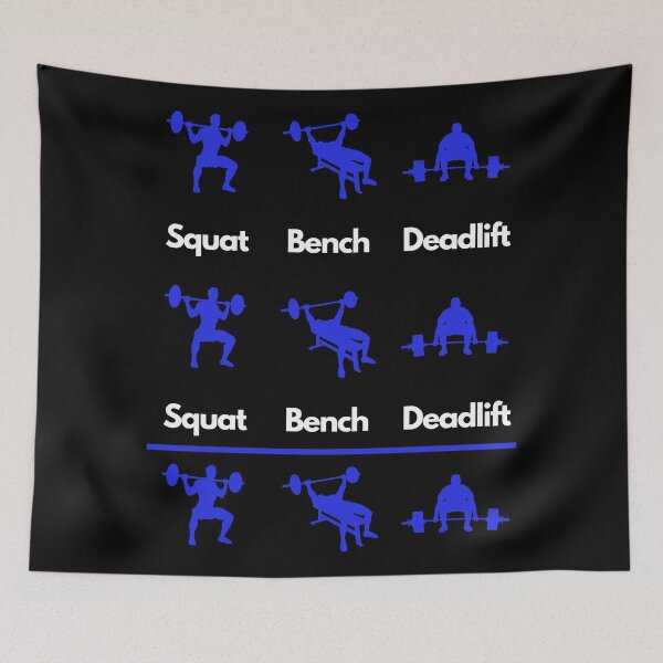 Item preview, Squat Bench Deadlift designed and sold by Aleksa Kos.