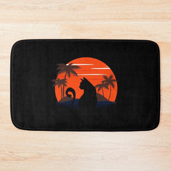 Item preview, Happy Cat Watching Sunset designed and sold by The Love Quill.