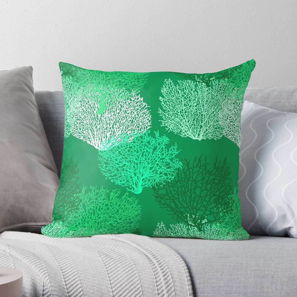 Medallion Jade Accent Pillow - CLEARANCE