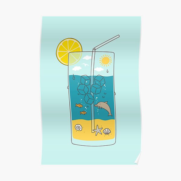 summer drink Poster