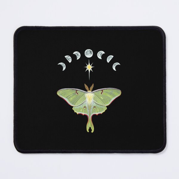 Item preview, Luna moth and moon phases designed and sold by AcuaLea.