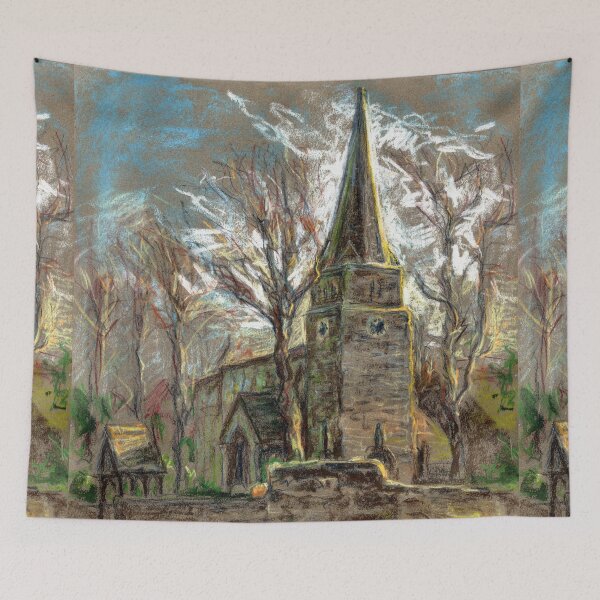 Item preview, St Michael Church in Breaston, Derbyshire, UK designed and sold by Linandara.
