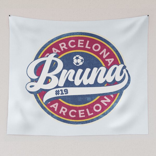 Item preview, Bruna #19 Barcelona Femeni Soccer Badge (Round) designed and sold by Numero14.
