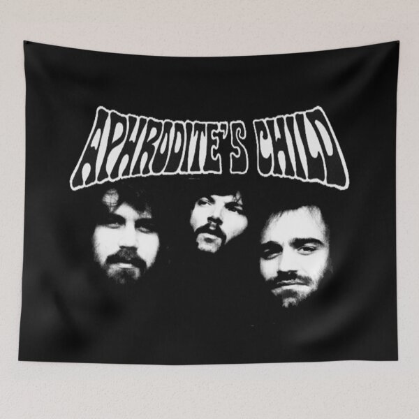 Item preview, Aphroditas Child amazing Greek psych rock design designed and sold by MINDTHECHERRY.