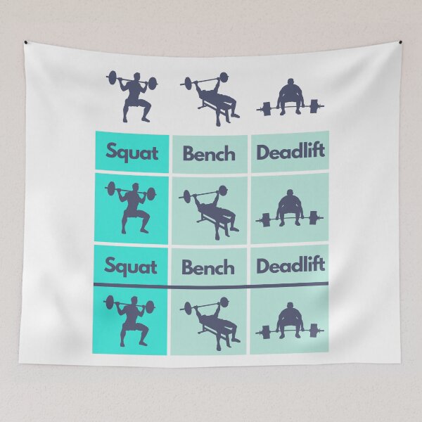 Item preview, Squat Bench Deadlift designed and sold by Aleksa Kos.