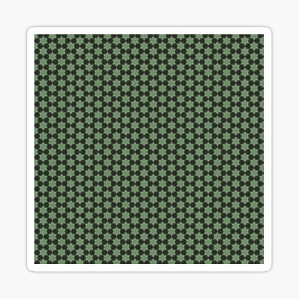 Geometric Flower Pattern 3 Sticker