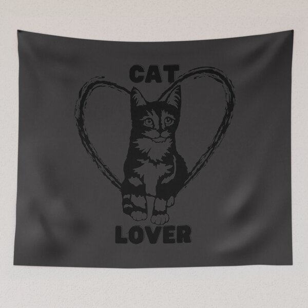 Item preview, Cat Lover Heart Funny Gifts for All Cat Lover  designed and sold by TajfunX.