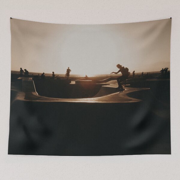 Item preview, Venice beach skateboarder designed and sold by Twigs and Shadow.