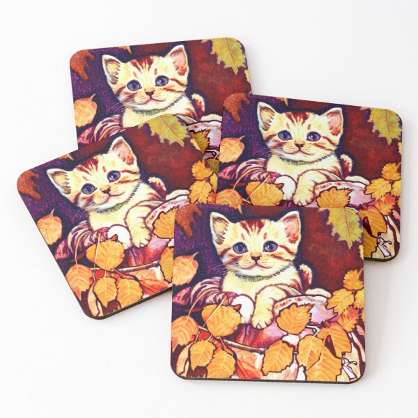 Item preview, Autumn Kitten designed and sold by LuffAIDesigns.