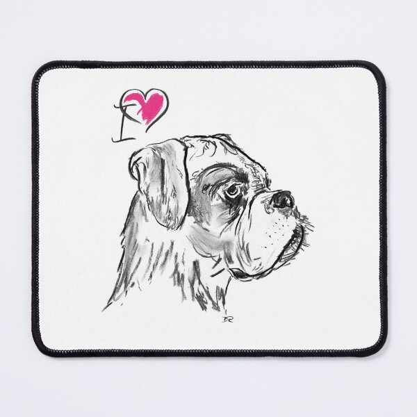 Item preview, I Love My Boxer designed and sold by douglasrickard.