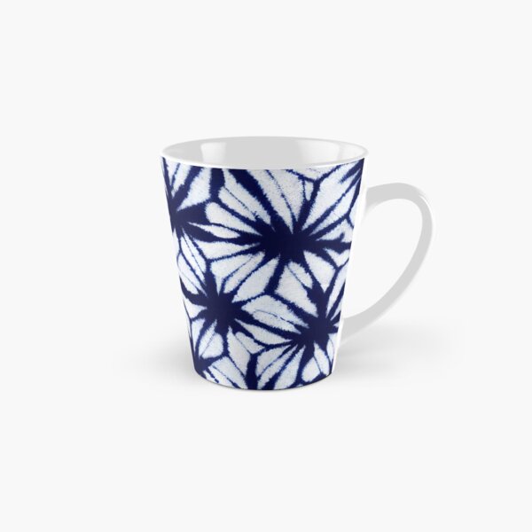 Item preview, Shibori Geometric Abstract Blue Japanese Pattern designed and sold by trajeado14.