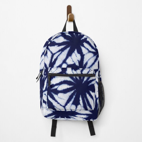 Item preview, Shibori Geometric Abstract Blue Japanese Pattern designed and sold by trajeado14.