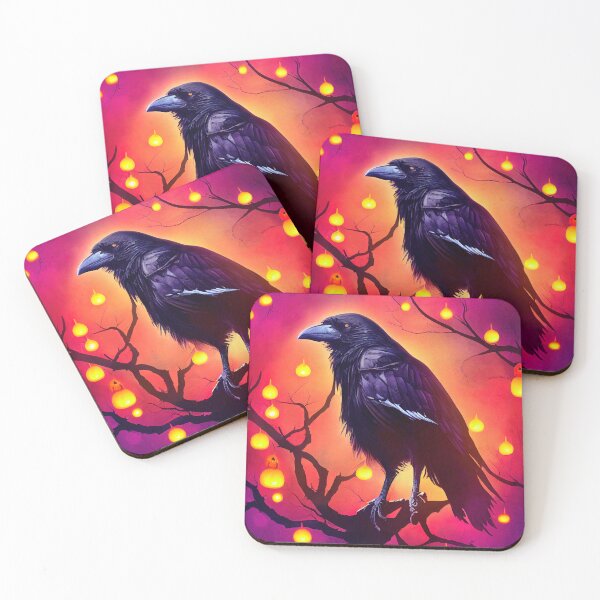 Item preview, Crow halloween pumpkin designed and sold by ComicsFactory.
