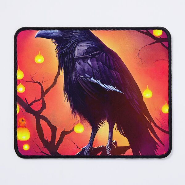Item preview, Crow halloween pumpkin designed and sold by ComicsFactory.