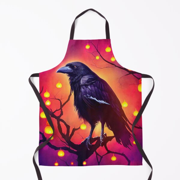 Item preview, Crow halloween pumpkin designed and sold by ComicsFactory.