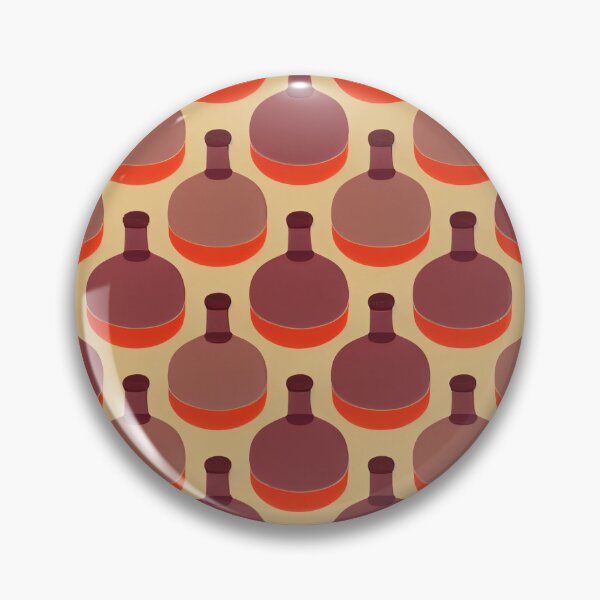 Item preview, Round Bottom Flask Japanese Style Pattern II designed and sold by ARTIFLAVE.