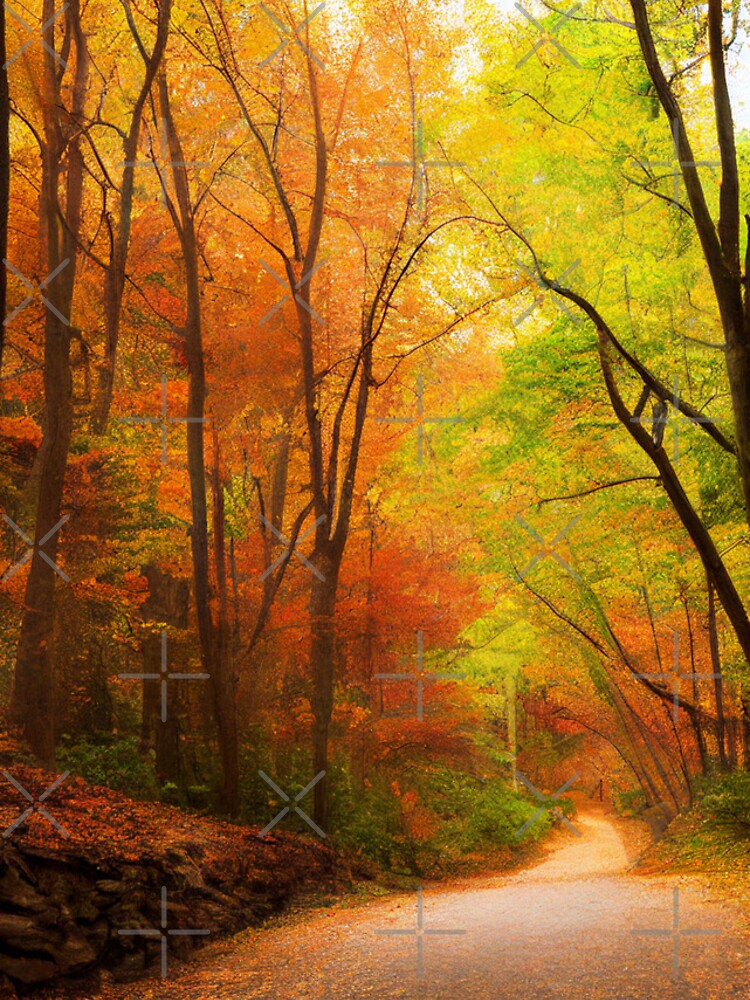 Thumbnail 4 of 4, Samsung Galaxy Phone Case, Pathway to Fall designed and sold by RileyKyler.